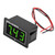 1pc Digital 0.56″ LED Display Waterproof Voltmeter DC Voltage Meter Panel (2.5-30V, Green)