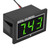 1pc Digital 0.56″ LED Display Waterproof Voltmeter DC Voltage Meter Panel (2.5-30V, Green)
