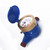 DN15 Rotor Type Tap Water Flow Meter Dry Cold Outlet Water Meter for Household Iron Shell