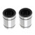 2 Pcs Linear Motion Ball Bearing Low Friction High Precise Linear Cylindrical Ball Bearing for 3D Printer CNC Machine