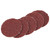 200Pcs Disc Red Sandpaper 1in 25mm Back Flocking Moisture Heat Protection Sanding Tools for Car Polishing80#