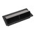 Exhaust Ventilation Cover ABS Automatic Wind Proof Damper Lockable Range Vent Cover for RV Home Camper Black