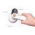 Mini Heat Press Machine T-Shirt Printing Steam Heating Transfer Press Handheld Iron Machines Support Dry Wet Ironing for Clothes Bags Hats Pads Blanket