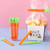 5Pcs Carrot Sealing Clips PP Food Bag Clip Refrigerator Carrots Magnets with Storage Box