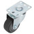 Swivel Caster 75mm Low Noise Heavy Duty TPR Wheel Accessory Replacement for Cart