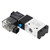 1/4in NPT Pneumatic Solenoid Valve 2 Position 3 Way IP65 Air Powered Solenoid Valve DC12V