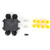 Plastic Waterproof Junction Box M686 Outdoor Cable 4-Way H Type Electrical Junction Box IP68