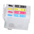 4 Pcs Ink Cartridge Black Cyan Magenta Yellow Permanent Chip Reusable Printer Refill Inkjet Cartridges T1321 T1332 T1333 T1334