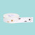 Thermal Printing Label Paper Barcode Price Size Name Blank Labels Waterproof Tear Resistant 12*40mm 160pcs/roll for Home Organizer Supermarket Store Catering