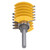 Router Bit 8mm Shank 2 Teeth Adjustable 46mm Cutter Head Cutting Tool for Woodworking