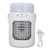 Portable Air Conditioner Fan 3 Speeds 7 Color LED Light 6H Timer Evaporative Cooler Desk Misting Fan for Bedroom Office