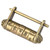 Chinese Vintage Padlock Antique Retro Style Combination Lock for Jewelry Box Drawer Cabinet