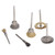 36Pcs Wire Cup Wheel Pen Brush Brass Stainless Steel Polishing Wheels Full Kit for Cleaning