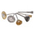36Pcs Wire Cup Wheel Pen Brush Brass Stainless Steel Polishing Wheels Full Kit for Cleaning