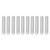 10Pcs Hex Rod Shaft Bar Aluminium Alloy 12mm Accessory Set Kit with M4 Screw Hole4104-0012-0088