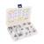 51 Pcs Thread Repair Insert Assortment Kit M5 to M8 Stainless Steel Screw Thread Repair Insert with Storage Box