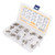 51 Pcs Thread Repair Insert Assortment Kit M5 to M8 Stainless Steel Screw Thread Repair Insert with Storage Box