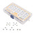 51 Pcs Thread Repair Insert Assortment Kit M5 to M8 Stainless Steel Screw Thread Repair Insert with Storage Box
