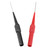 1 Pair Test Probes Insulation Piercing Needle for Multimeters Red Black Color
