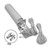 4G Omni-Directional Antenna 3G 4G Outdoor Fixed Mount Antenna SMA Antenna for Cellphone Cellular 4G Router Modem Gateways