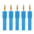 5Pcs Convert Banana Plug Strong Connectivity Good Conductivity 2mm to 4mm Conversion Banana PlugBlue