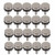 20Pcs Potentiometer Carbon Film Single Turn Accessory Set Kit for Motor Speed ControlB504 500K