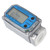Digital Turbine Flow Meter Blue for Fuel Pump Gasoline Measuring LLW‑25 DC2.3‑3.3V