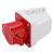 Industrial Plug Socket Connector Set 380415V 16A 4Pin 3Phase Industrial Power Connector (3P+E)