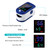 Fingertip Pulse Oximeter Blood Oxygen Saturation Pulse Rate Monitor Portable Oximeter with Bidirectional LED Display Screen