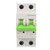 Solar PV System Circuit Breaker Miniature DC550V Thermal Magnetic Trip Disconnect Switch 2P 25A