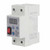 Over Under Voltage Protective Device Digital Display Protector Adjustable Auto Reset 230V