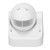 Motion Sensor Detector Switch Waterproof Intelligent Radiationless ABS Housing Infrared PIR Motion Sensor AC110‑240V White