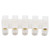 20Pcs Terminal Block Strip FlameRetardant ThroughType Wire Connector 10A Industrial Supplies(5in5out )