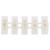 20Pcs Terminal Block Strip FlameRetardant ThroughType Wire Connector 10A Industrial Supplies(5in5out )
