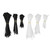 400Pcs Cable Zip Ties Nylon Self Locking Assorted Sizes Wire Cord Management Tool 4 6 8in