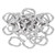 100Pcs Wave Washer Assortment Kit Crinkle Wavey Washers A2 Stainless Steel Fastener HardwareM6