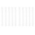 10Pcs Binding Spines Spirals Coils Combs 30 Holes Plastic Strip for Loose Leaf 1/2in Diameter White