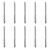 10Pcs 4mm Magnetic Screwdriver Bits Alloy Steel 1/4 Inch Hex Shank Bits Accessory