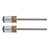 2Pcs DC Geared Motor M4x55mm Lightweight Robust Speed Reduction Gear Motor 500RPM DC6V