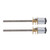 2Pcs DC Geared Motor M4x55mm Lightweight Robust Speed Reduction Gear Motor 500RPM DC6V