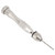 Hand Twist Drill Silver Aluminum Alloy with 10 Different Drill Bit Set Hardware Accessory