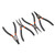 4Pcs Snap Ring Pliers Circlip Pliers Carbon Steel Hand Tools Set Kit for Repair Maintenance