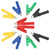10pcs /set P2002 20A 5 Colors 4mm Banana Jack Crocodile Safety Test Clip For Multimeter 380V
