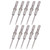 10Pcs Strong Magnetic Head Screwdriver Bits Hex Socket Harden Electric Hardware Supplies