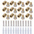 12 Sets Advertising Nails Stainless Steel Standoff Screws Wall Holder Mounts Hardware 16x25mm