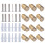 12 Sets Advertising Nails Stainless Steel Standoff Screws Wall Holder Mounts Hardware 16x25mm