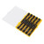 10Pcs Screwdriver Chrome Vanadium Steel Magnetic Bit Non Slip Effort Saving Screwdriver Set with Case