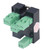 BERM 3 Phase Solid State Relay Mini SSR Relay Connector Kit 4‑32VDC Input 24‑480VAC Output