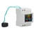 Single Phase Energy Meter Rail Frequency Power Factor Meters Multifunctional Measuring Instrument AC250‑450V