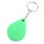 Magnifier Keychain 10X Magnification Foldable Portable Mini Magnifying Glass with Key Ring for Outdoor Reading Green